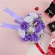 thumbnail image 4 of Raindrops 1Ud Bouquet De Flores Artificiales Moradas Para Novia Y Ambientes Decorativos, 4 of 7