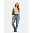 thumbnail image 2 of Time and Tru Women’s Fine Gauge Pullover Sweater, Lightweight, Sizes XS-XXXL, 2 of 5