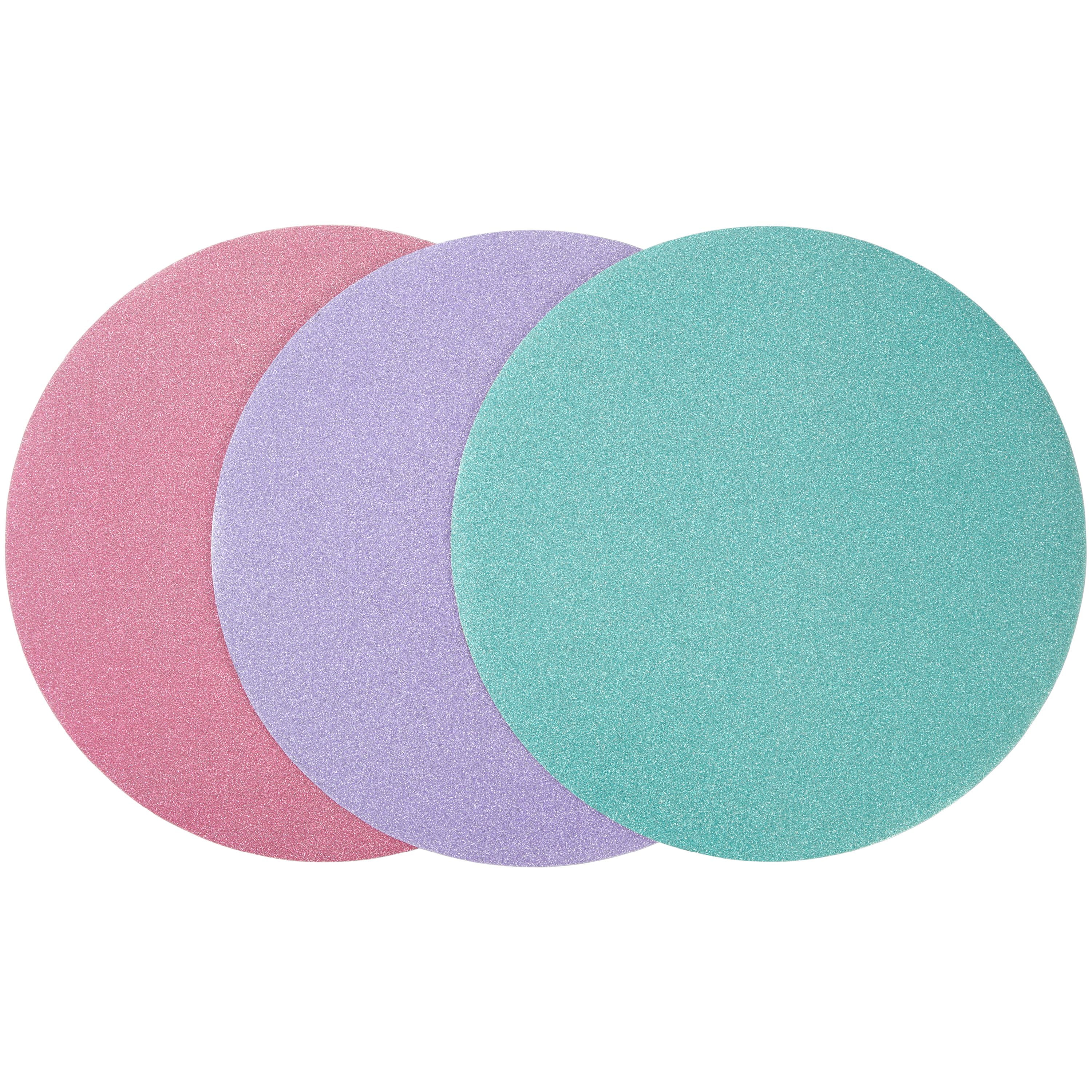 Wilton Assorted 12Inch Glitter Cake Circles, 3Count