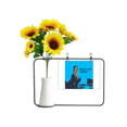 thumbnail image 1 of Hippopotamus Large Freshwater Artificial Sunflower Vases Bottle Blessing Card, 1 of 3