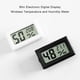 thumbnail image 3 of Billuyoard 1pc Mini Digital LCD Termómetro Higrómetro Medidor de temperatura de humedad Pantalla interior conveniente Monitoreo del detector de humedad Termómetros blanco Billuyoard GJ0596-01B, 3 of 6