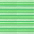 thumbnail image 1 of Ahgly Company Indoor Square Patterned Stoplight Go Green Area Rugs, 7' Square, 1 of 6