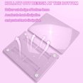 thumbnail image 4 of Laptop protective case cover, for 13.6Air A2681 computer case protective case, Protective Plastic Shell Case Cover - purple, 4 of 5