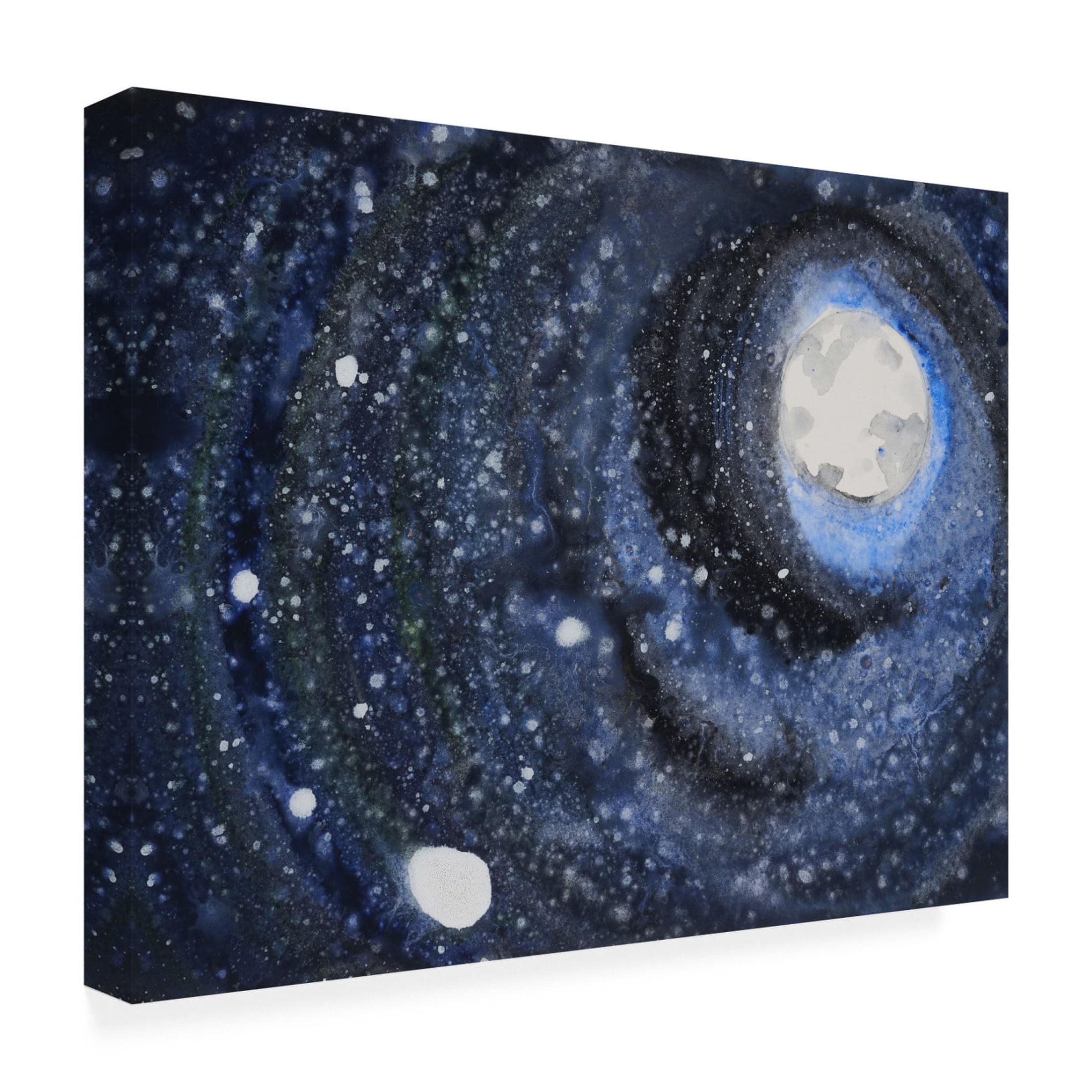 Canvas Wall Art - Erin McGee Ferrell 'Starry Night Sky III' Wall Art for Living Room, Bedroom, or Office Décor by Trademark Fine Art - 47 x 35 Inches