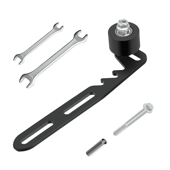Mini Bike Chain Tensioner Adjuster Bracket with Roller Replacement for Predator 212 Coleman Minibike CT200U CT200U-EX BT200X CT100U Baja DB30 79cc 224cc GX160 GX200 Powersports Parts