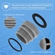 thumbnail image 4 of Kit de Adaptadores de Conversión ArrogantF para Manguera de Piscina Intex Coleman, 4 of 7