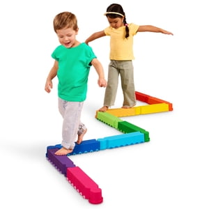 Battat Rainbow Ridge Balance Beams, 10-Piece Set