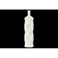 thumbnail image 1 of Urban Trends Collection 24401 Ceramic Bottle Vase With Dimpled Sides- Large - White, 1 of 1