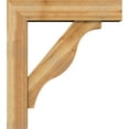 thumbnail image 3 of Ekena Millwork 8"W x 34"D x 38"H Funston Block Rough Sawn Bracket w/ Offset Brace, Western Red Cedar, 3 of 25