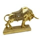 thumbnail image 4 of Figura de buey de resina, adorno Feng Shui, símbolo de fuerza y ​​prosperidad, 17 x 5 x 10,9 cm Dorado, 4 of 9