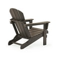 thumbnail image 5 of BRAXTON Outdoor Patio Folding Poly Adirondack Chair (Set of 2), Dark Brown, 5 of 7
