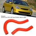 thumbnail image 4 of Silicone Radiator Hose, 2 Pcs Radiator Coolant Hose Silicone  Sealing Heat Avoid Coolant Hose Kit For  EP3 Si SiR Type R K20A3 2002 2003 2204 2005, 4 of 8