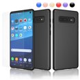 thumbnail image 1 of for Galaxy S10 / S10+ / S10e / S9 / S9+ / S8 / S8+ / S7 / S7 Edge / Note 9 / J4 / J6 Ultra Thin Premium Dual Layer Plastic Hard Case with Screen Protector Skin, 1 of 4