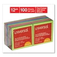 thumbnail image 5 of Universal UNV35617 Fan-Folded 3 in. x 3 in. Self-Stick Pop-Up Notes - Assorted Neon/Yellow (12/Pack), 5 of 7