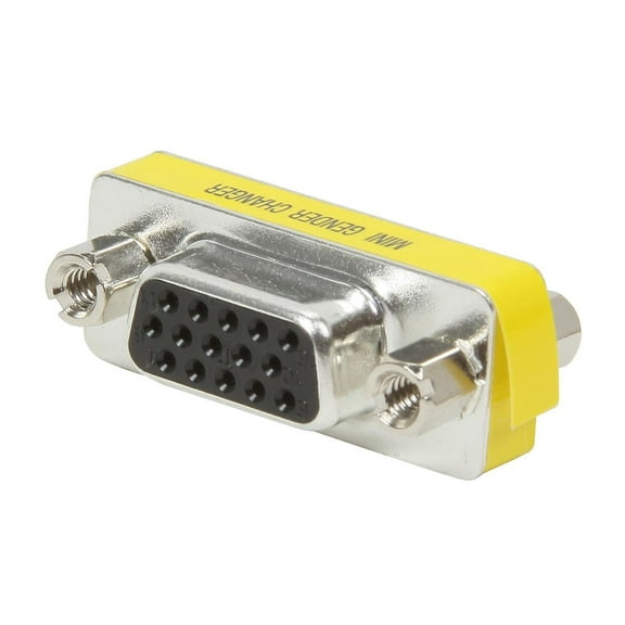 C2G HD15 VGA F/F Mini Gender Changer (Coupler)