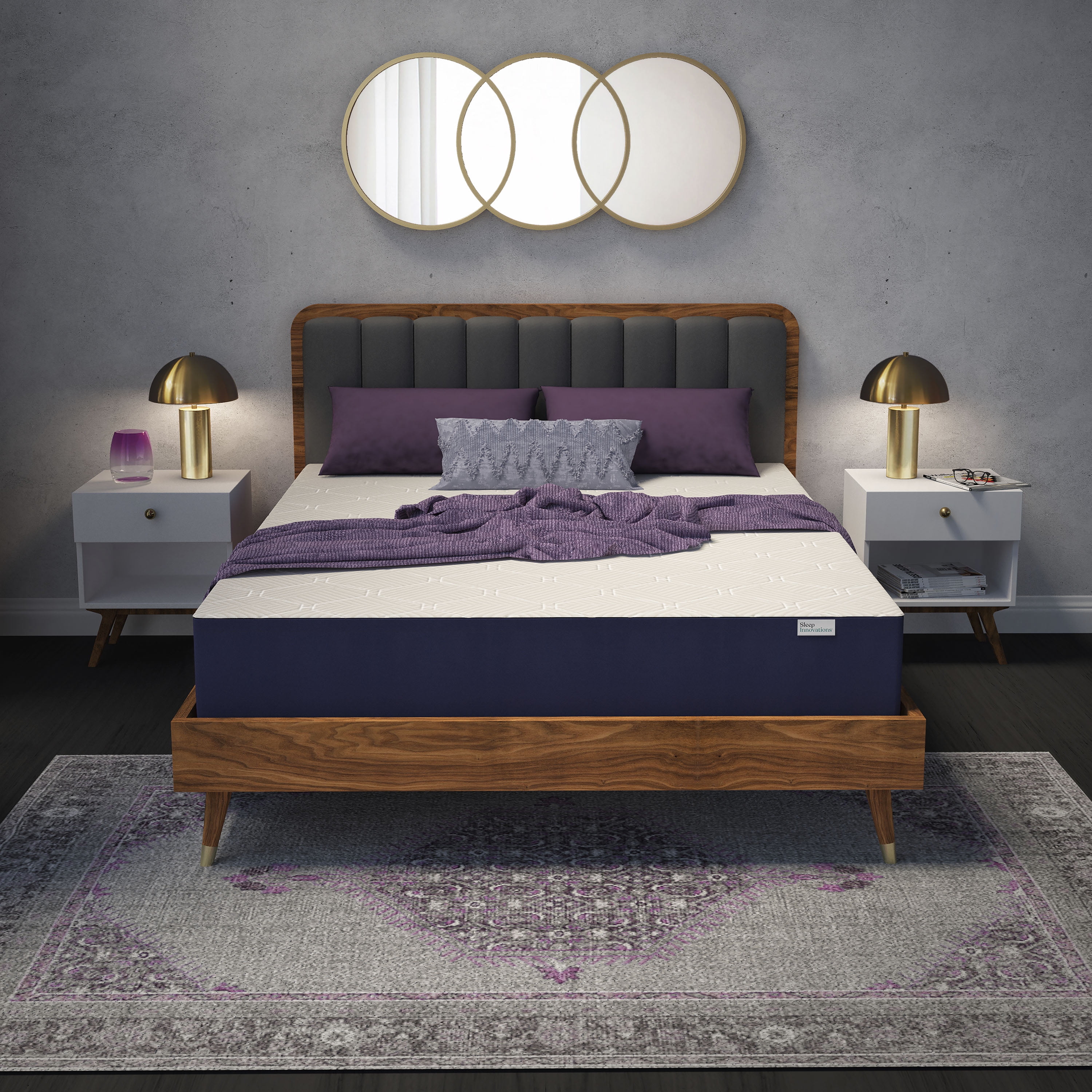 Sleep Innovations Hudson Hybrid Cooling Memory Foam Innerspring