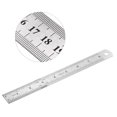 thumbnail image 5 of 8-inch (20cm) Stainless Steel Straight Ruler Inches and Metric Scale, 5 of 5