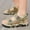 Green, variant on Dpytoraw Boys Sandals For Kids Comfortable Adjustable Hook And Loop Strap Casual Outdoor Summer Beach Shoes For Daily Wear Boys Summer Sandals Size 10.5