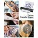 thumbnail image 5 of Papel de Transferencia de Tatuajes, 50 Hojas de Papel de Plantilla para Tatuajes, Compatible con Impresora M08F, Tamaño A4, 5 of 5