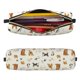 thumbnail image 2 of Easygdp Dogs Funny Pets para Estuche de Lápices de Cuero, Estuche de Papelería de Cuero, Estuche de Gran Capacidad con Cremallera, 2 of 7