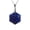 Lapis, variant on 1pcs Natural Healing Energy Stone Six Pointed star Pendant Stone Chain Necklace-Lapis