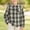 Black, variant on Boys Button Down Shirts Short Sleeve Boys Dress Shirt with Pocket for School Party Wedding Kids Baisc Plaid Shirts 1-12 Years