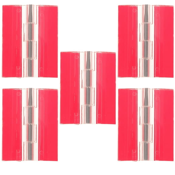 5 Pcs Self-adhesive Hinge Acrylic Hinges Self-adhesive Design Hinges Acrylic Panel Hinges Table Hinge