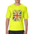thumbnail image 1 of "Mens and Big Mens Union Jack British Flag T-Shirt, up to size 3XLT", 1 of 5