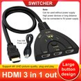 thumbnail image 2 of 4K 2K 3D Compatible Con Interruptor 30Hz KVM Splitter Hub Cable para PS3 DVD TV, 2 of 6