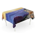 thumbnail image 1 of LADDKE Yellow Sunset Hopi Point Grand Canyon National Park Orange Arizona Beautiful Tablecloth Table Desk Cover Home Party Decor 60x104 inch, 1 of 1
