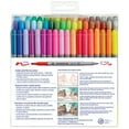 thumbnail image 3 of STAEDTLER Duo Fiber-Tip Pens, Assorted Colors, 72 pack, 3 of 6