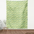 thumbnail image 4 of Lemons Sofa Upholstery Fabric by the Yard, Citrus Fruits Drawing Repeating Pastel Tones Print, Decorative Fabric for DIY and Home Accents, Olive Green Yellow by Ambesonne, 4 of 5