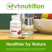 VH Nutrition POMEGRANATE | Cardiovascular Support* Supplement| Punica Granatum Extract | 700mg Proprietary Formula | 60 Capsules