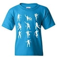 thumbnail image 6 of UGP Campus Apparel Emote Dances - Funny Youth T Shirt - Medium - Sapphire, 6 of 8