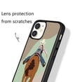 thumbnail image 4 of Compatible with iPhone 11 Pro Max case cute handsome denim pattern mobile phone case soft TPU fashion design, 4 of 4