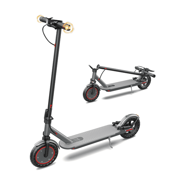 AOVOPRO AP07 350W 8.5' 19MPH Foldable Electric Scooter with Dual Suspension Turn Signals for Adult UL2272