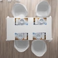 thumbnail image 4 of Ambesonne Beach Place Mats Set of 4, Antique Rusty Ship Wreck, Standard Size, Multicolor, 4 of 4