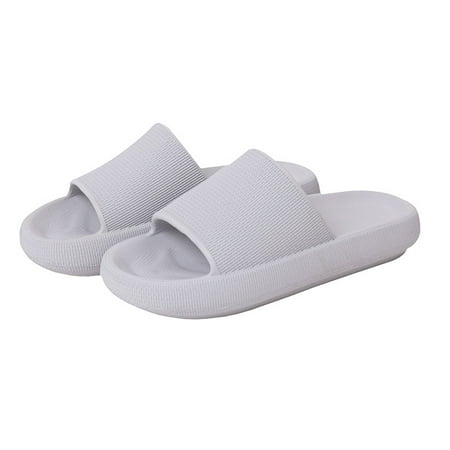 

Slippers for Men | Pillow Slippers Bathroom Sandals | Extremely Comfy | Cushioned Thick Sole