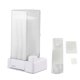 thumbnail image 2 of Dispensador automático de discos de algodón UDIYO, de plástico, para maquillaje, contenedor cuadrado para almacenamiento y organización de artículos de tocador., 2 of 8