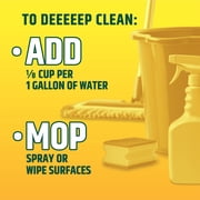 Pine-Sol Multi-Surface Floor Cleaner, Lemon, 40 Fluid Ounces