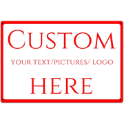 Personalized Metal Sign Weatherproof Reflective Customizable Sign for Office Business Home Multiple Sizes Halloween Christmas New Year Gift
