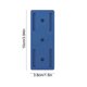 thumbnail image 3 of Enchufe de pared con soporte para enrutador y montaje adhesivo, sin taladro, organizador ahorrador de espacio para oficina en casa o dormitorio, plástico, azul, amarillo, blanco, 3 of 8