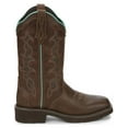 thumbnail image 2 of Justin Boots Womens Raya Embroidered Square Toe Cowboy  Mid Calf Boots, 2 of 7