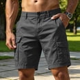 thumbnail image 2 of Resicozy Cargo Shorts for Men 2026 Casual Work Summer Shorts with Pockets Relaxed Fit Gray 4XL, 2 of 9