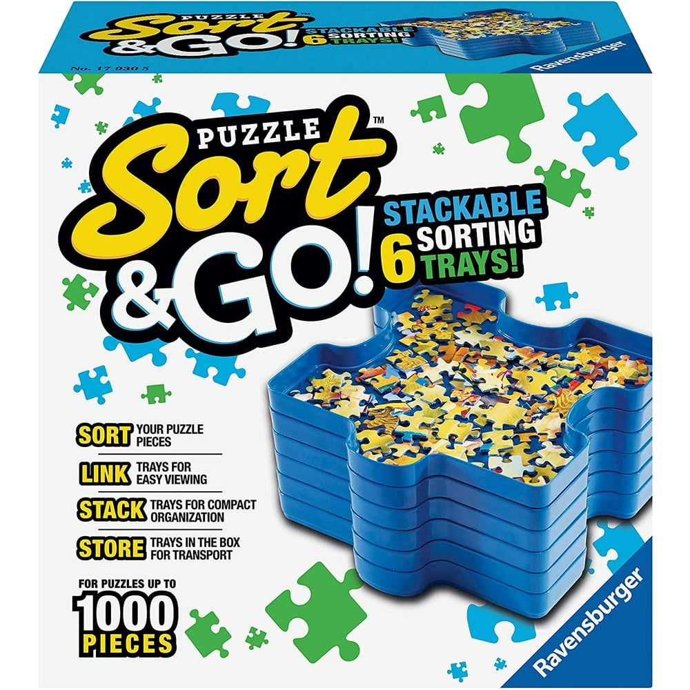 Ravensburger Sort and Go Jigsaw Puzzle Accessory Sturdy and Easy to