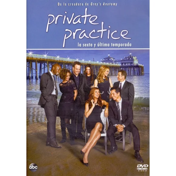 Private Practice Sexta Temporada 6 Seis Dvd ABC STUDIOS Private Practice Sexta Temporada 6 Seis Dvd