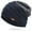 Navy, variant on Dyfzdhu Knit Beanie Warm Thick Lined Hat Mens Winter Skull Cap Unisex Black