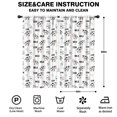 thumbnail image 2 of Blackout Kids Curtains,White Cow Milk Pattern Childrens Insulated Curtains Set Of 2,Bedroom Essentials,Toddler Room Decor 42x84in(106x213cm), 2 of 5