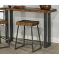 thumbnail image 2 of Hillsdale Furniture Emerson Wood Backless Counter Height Stool, Natural Sheesham, 2 of 2