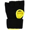 thumbnail image 4 of G4 Vision MMA Hand Wraps Quick Wrap Inner Gloves Gel Kick Boxing Muay EVA Knuckle Fight Training Gym (Small, Yellow Black)…, 4 of 4